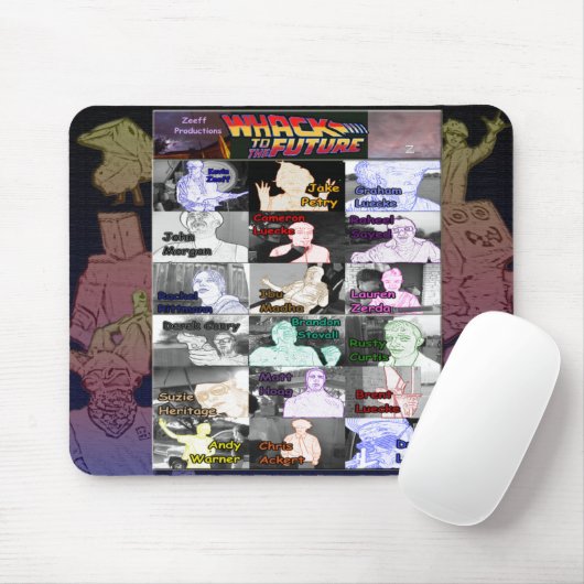 Tapis De Souris Battez 3 moulés : Le MousePad (Avec souris)