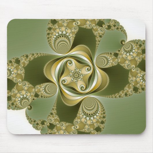 Tapis De Souris Battez ceci - Fractal (Devant)