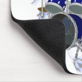 Tapis De Souris Battez du tambour de l'illustration de kit et de (Coin)