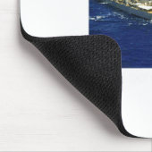 Tapis De Souris Battleship Uss New Jersey (Coin)