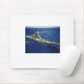 Tapis De Souris Battleship Uss New Jersey (Avec souris)