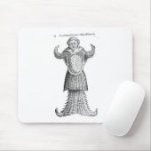 Tapis De Souris Baudroie médiévale (Avec souris)