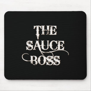 Tapis De Souris Bbq Grillant Drôle T Chemise La Sauce Boss Grill D