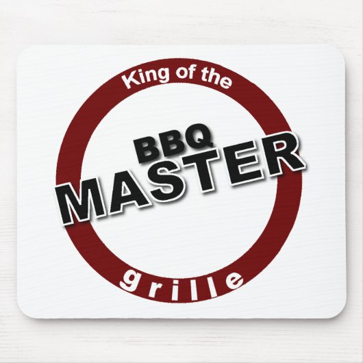 Tapis De Souris BBQ Master King of the Grille (Devant)