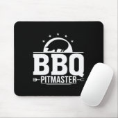 Tapis De Souris Bbq Pitmaster Grill Master Tee Pour Les Amateurs D (Avec souris)