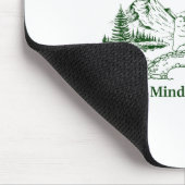 Tapis De Souris Be Kind To Your Mind Body And Earth Motivation  (Coin)