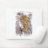 Tapis De Souris Be The Lion Not The Sheep Motivational  (Avec souris)