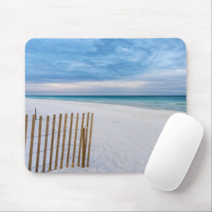 Tapis De Souris Beach Fence Destin du matin Floride Mousepad