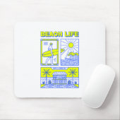 Tapis De Souris Beach Life (Avec souris)