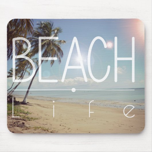 Tapis De Souris Beach Life Mousepad (Devant)