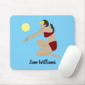 Tapis De Souris Beach Volleyball (Avec souris)