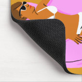 Tapis De Souris Beachy Keen - rose (Coin)