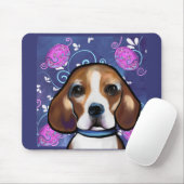 Tapis De Souris Beagle (Avec souris)
