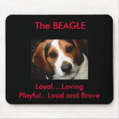Tapis De Souris Beagle (Devant)
