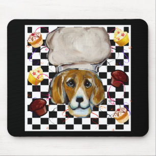 Tapis De Souris Beagle Chef