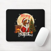 Tapis De Souris Beagle Christmas Beagle Costume Beagle Xmas Merry (Avec souris)