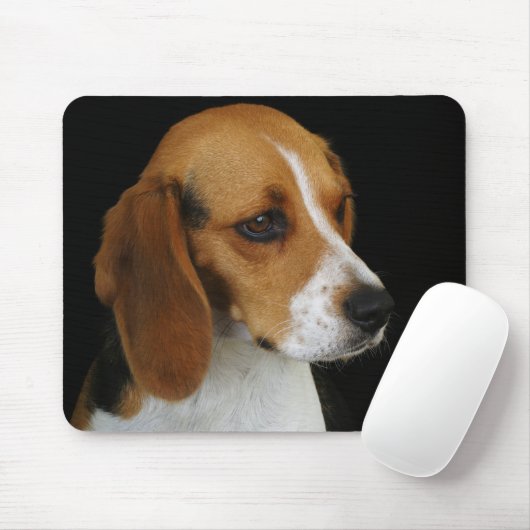 Tapis De Souris Beagle classique (Avec souris)
