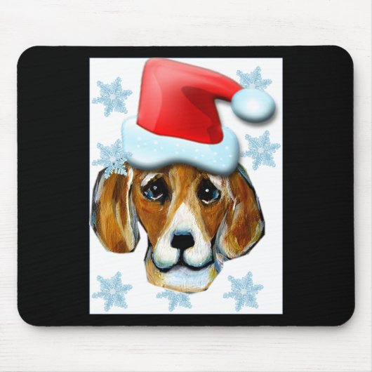 Tapis De Souris BEAGLE de vacances (Devant)