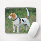 Tapis De Souris Beagle Hound Dog (Avec souris)