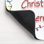 Tapis De Souris Beagles rendent Noël joyeux (Coin)