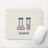 Tapis De Souris Beaker & Test Tube Science Themed (Avec souris)