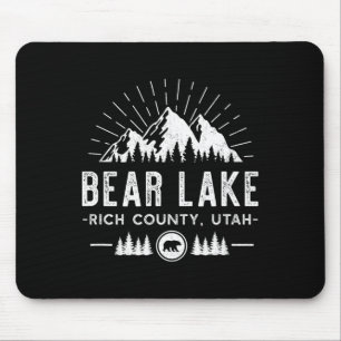 Tapis De Souris Bear Lake Utah - Ski alpin Randonnée Pêche