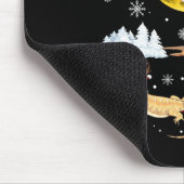 Tapis De Souris Bearded Dragon Reindeer Christmas Pajama Santa Xma (Coin)