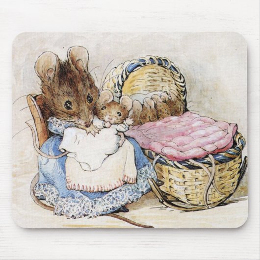 Tapis De Souris Beatrix Potter, Hunca Munca, Mère souris (Devant)