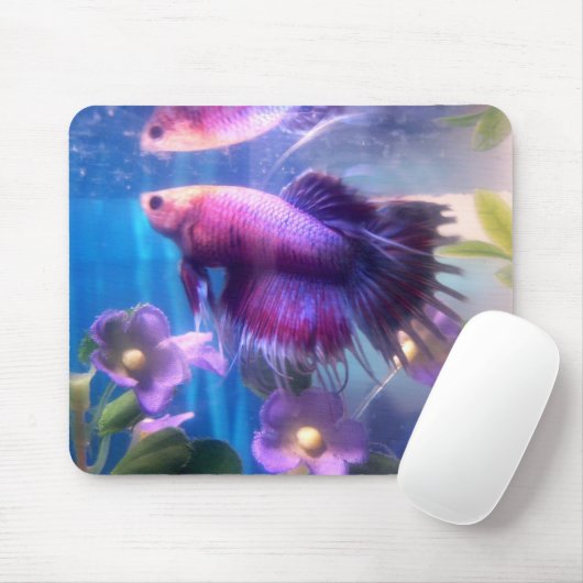 Tapis De Souris Beau Betta (Avec souris)