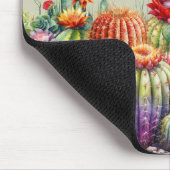 Tapis De Souris Beau Cactus Flower Avec Nom (Coin)