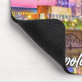 Tapis De Souris Beau centre-ville Indianapolis, Indiana, États-Uni (Coin)