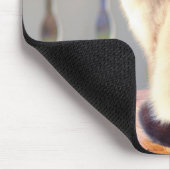 Tapis De Souris Beau chat siamois avec yeux bleus (Coin)