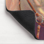 Tapis De Souris beau cheval blanc (Coin)