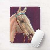 Tapis De Souris beau cheval blanc (Avec souris)