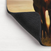 Tapis De Souris Beau Cheval Mousepad (Coin)