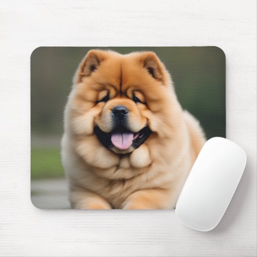 Tapis De Souris Beau Chow Chow Chow (Avec souris)