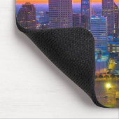 Tapis De Souris Beau coucher de soleil sur Indianapolis, Indiana, (Coin)
