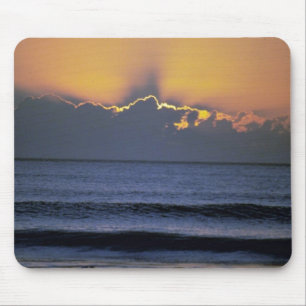 Tapis De Souris Beau coucher du soleil : Virginia Beach, la