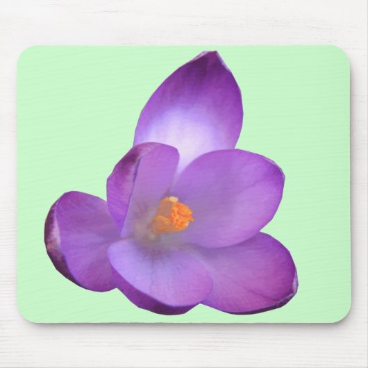 Tapis De Souris Beau Crocus Mousepad (Devant)