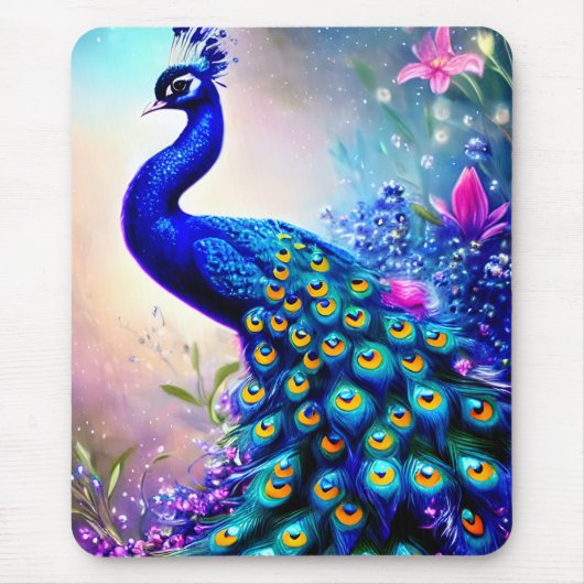 Tapis De Souris Beau Imaginaire Peacock (Devant)