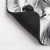 Tapis De Souris Beau loup Mousepad (Coin)