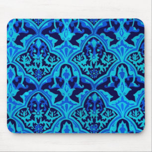 Tapis De Souris BEAU MOTIF - Bleu & Noir