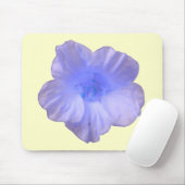 Tapis De Souris Beau Nasturtium Bleu Mousepad (Avec souris)