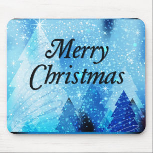 Tapis De Souris Beau Noël blanc