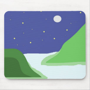 Tapis De Souris beau paysage art