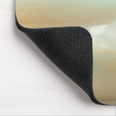 Tapis De Souris Beau paysage avec nuages fluides (Coin)