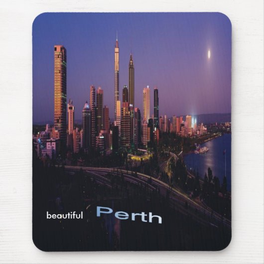 Tapis De Souris Beau Perth, Australie, mousepad. (Devant)
