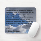 Tapis De Souris Beau poème (Avec souris)