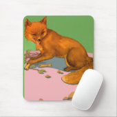 Tapis De Souris beau renard (Avec souris)