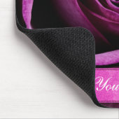 Tapis De Souris Beau rose dramatique élégant de pourpre avec le (Coin)